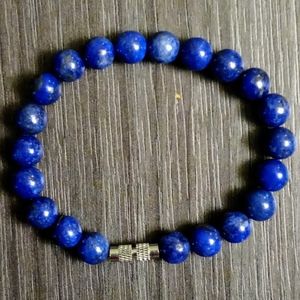 Lapis Lazuli Handmade Natural Gemstone Bracelet